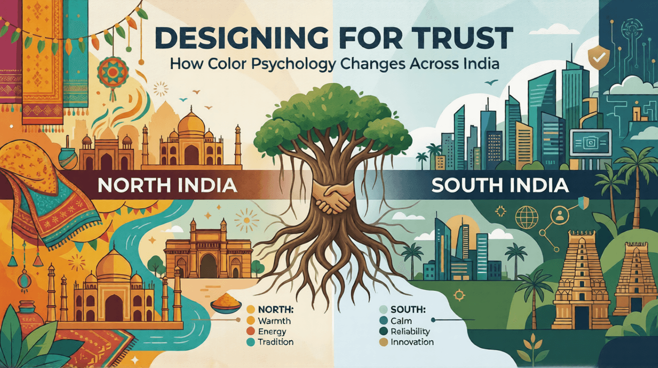 Color Psychology in India: Designing for Trust in North and South